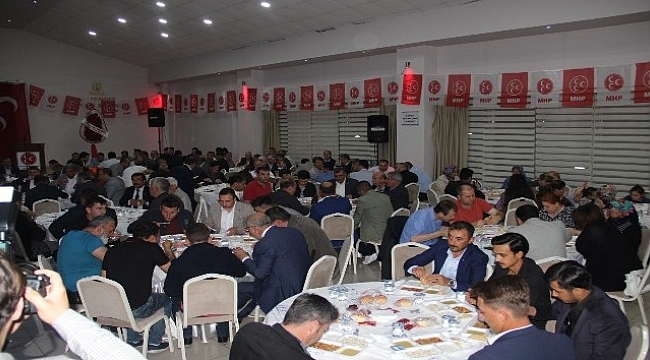 MHP Çan İlçe Teşkilatından iftar yemeği
