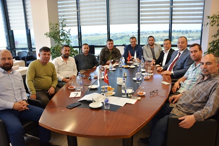 SINIRLI SORUMLU ÇANAKKALE KÜÇÜK SANAYİ SİTESİ YAPI KOOPERATİFİ YÖNETİMİNDEN YÖNETİM KURULUMUZA ZİYARET