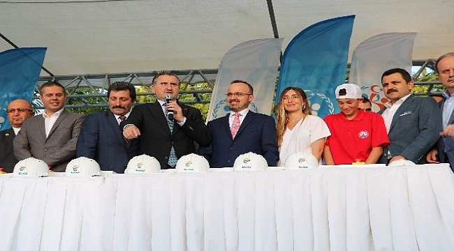 Çanakkale’de Gençlik ve Sporcu Kamp Eğitim Merkezi temeli törenle atıldı