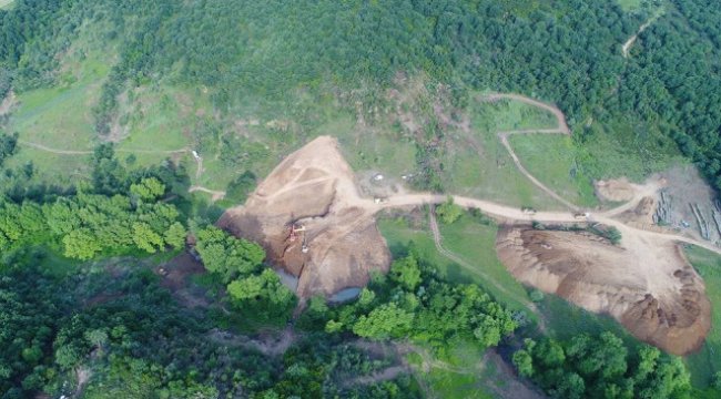 Çanakkale Güreci Göleti İnşaat Çalışmaları Devam Ediyor