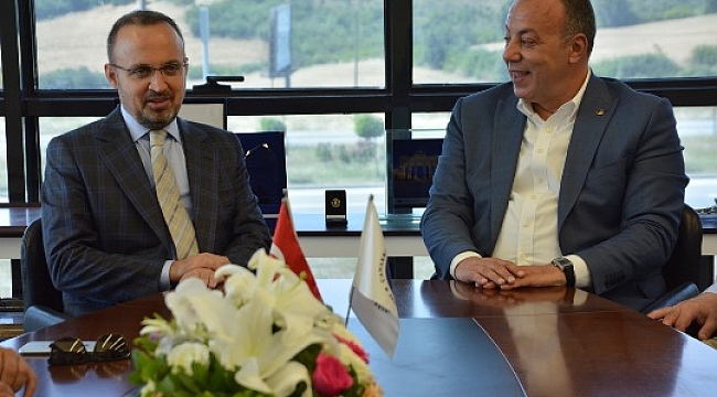 Çanakkale Milletvekili Bülent Turan ÇTSO Yönetim Kurulunu Ziyaret Etti