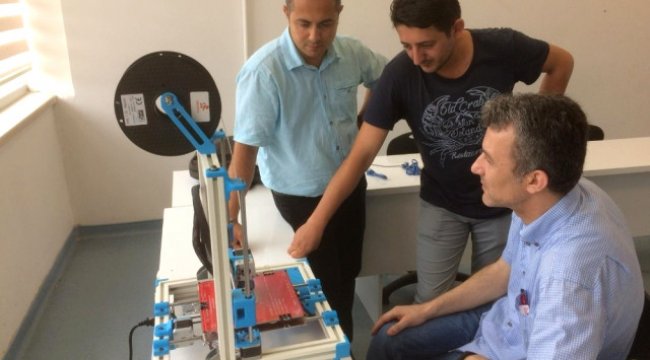 İçdaş Biga Mesleki ve Teknik Anadolu Lisesi 3 Boyutlu Yazıcı Üretmeye Başladı