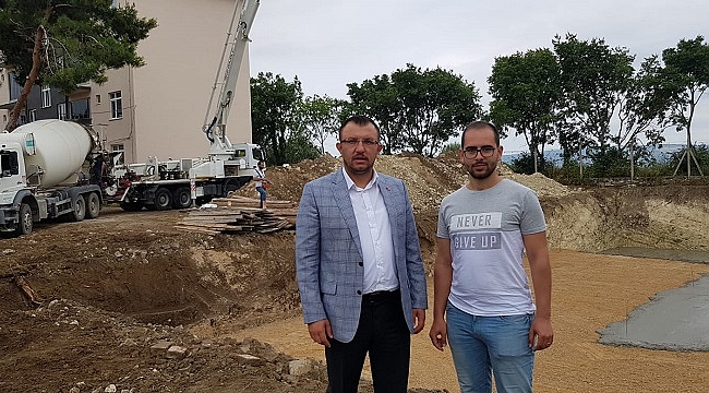 Umurbey Yarı Olimpik Yüzme Havuzunda çalışmalar tam gaz