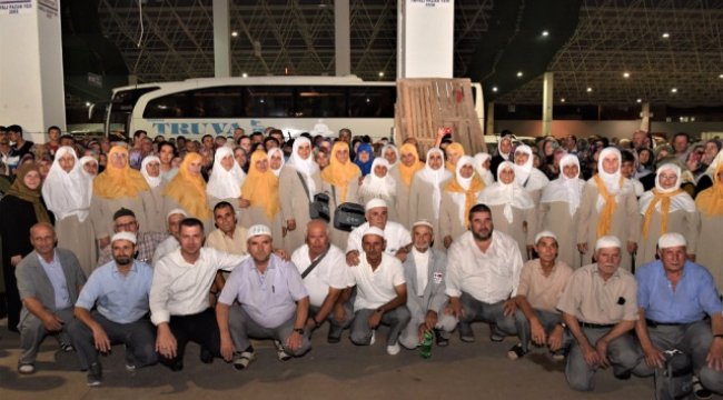 Çan&#039;da İlk Hac Kafilesi Uğurlandı