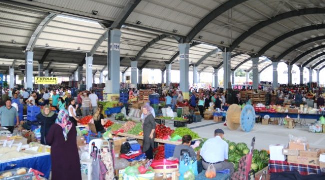 Biga Belediyesi Halk Pazarı Dua ile Açıldı