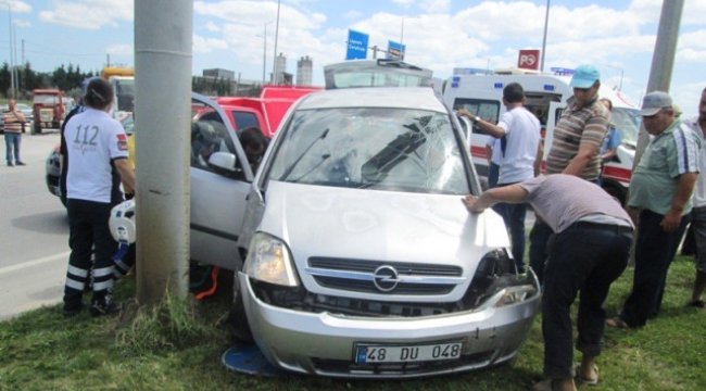 Biga'da Kaza: 2 Yaralı