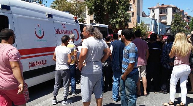 Cuma pazarı önünde feci kaza