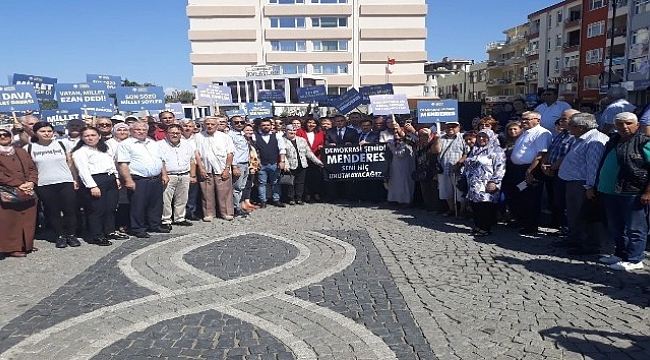 Çanakkale'de AK Parti, Menderes'i andı
