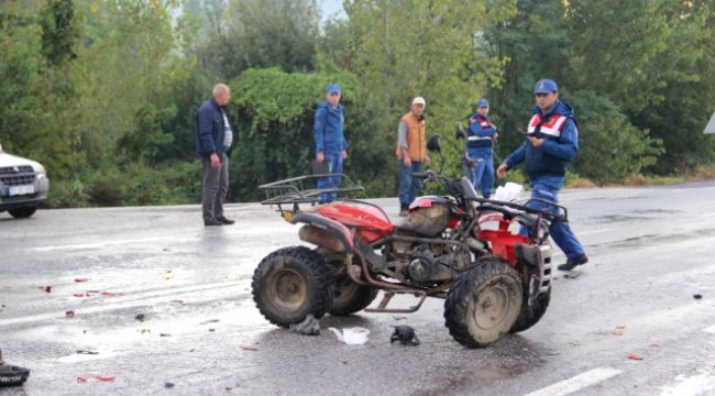 Çan'da Trafik Kazası: 2 Yaralı