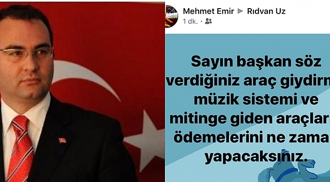 Rıdvan Uz'a şok soru