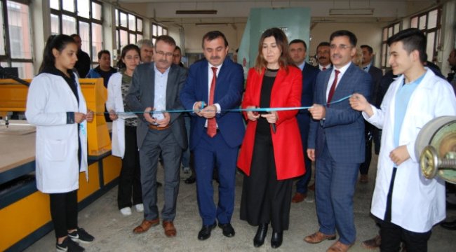 Gelecek Teknolojide Teknoloji Meslek Lisemde Projesi' Törenle Başladı