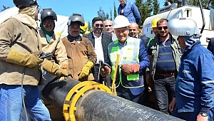 “İnsanca yaşam için doğalgazın Lapseki’ye gelmesi hayırlı, uğurlu olsun”
