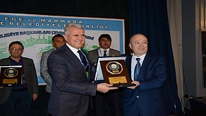 Karabiga Belediye Başkanı Karataş'a Yılın Çevre Dostu ödülü