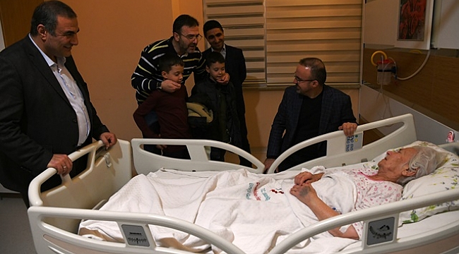 AK Parti Grup Başkanvekili Turan Hastaları Ziyaret Etti
