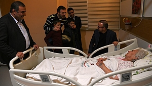AK Parti Grup Başkanvekili Turan Hastaları Ziyaret Etti