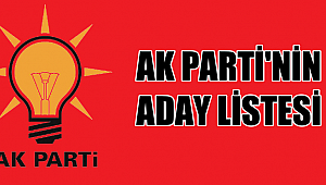 AK Parti'nin 2019 Yerel Seçim Aday Listesi!