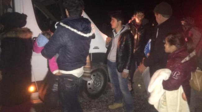 Çanakkale'de 31 Mülteci Yakalandı
