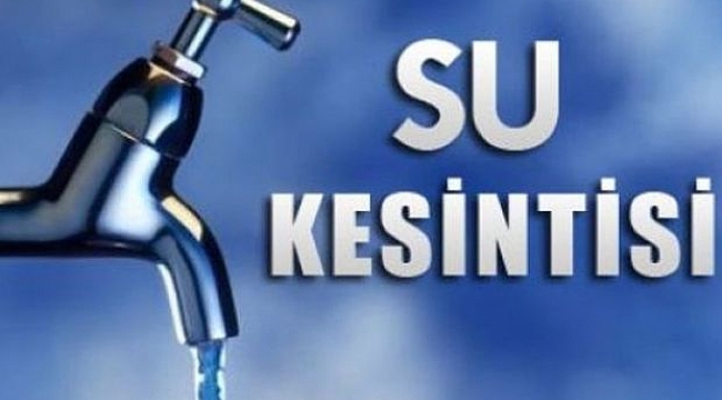 Çanakkale’de su kesintisi!