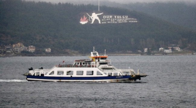 Gökçeada'da Feribot Seferlerine Fırtına Engeli