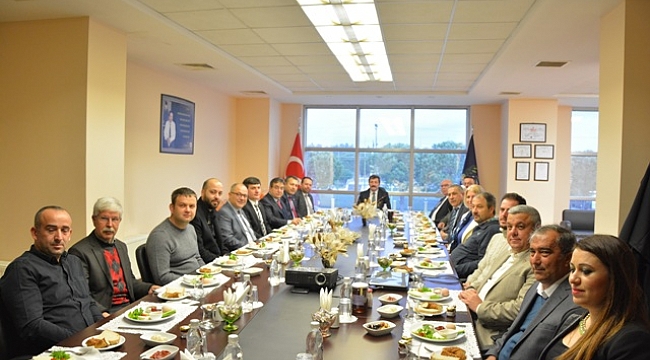 TARIM VE TARIMA DAYALI SANAYİ SEKTÖRÜ SAYIN VALİMİZ ORHAN TAVLI BAŞKANLIĞINDA ÇTB’DE BULUŞTU