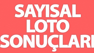 2 Şubat Sayısal Loto çekiliş sonucları
