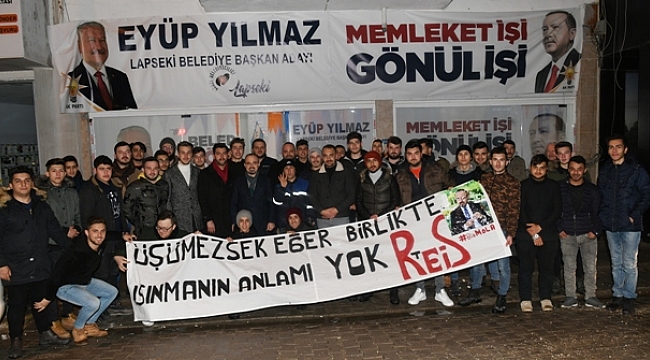 “Üşümesek eğer birlikte ısınmanın anlamı yok reis”