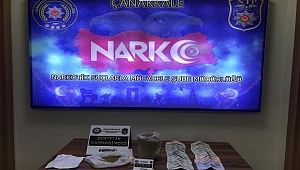 Çanakkale'de uyuşturucu operasyonu