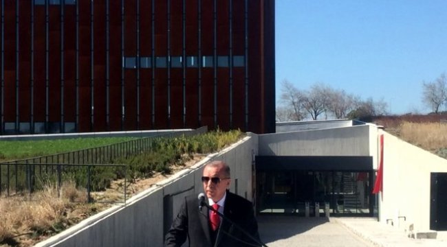 Erdoğan Troya Müzesi'nin Açılışında Konuştu