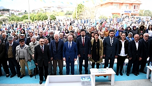 Gökçeada'da AK Parti Seçim Bürosu Açıldı