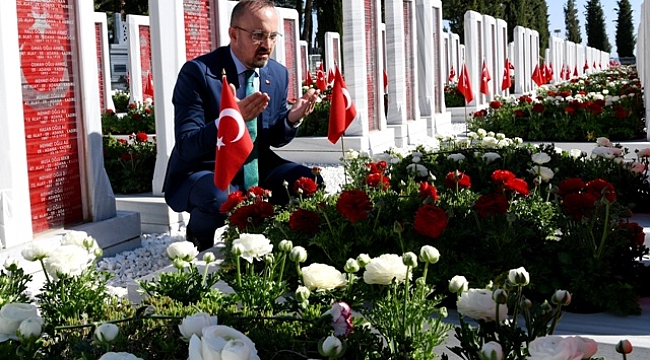AK Parti Grup Başkanvekili Bülent Turan’dan  24-25 NİSAN ÇANAKKALE KARA SAVAŞLARI MESAJI