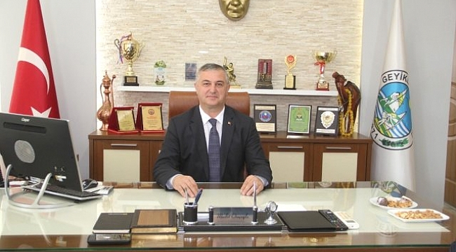 Geyikli Belediye Başkanı Oruçoğlu göreve başladı