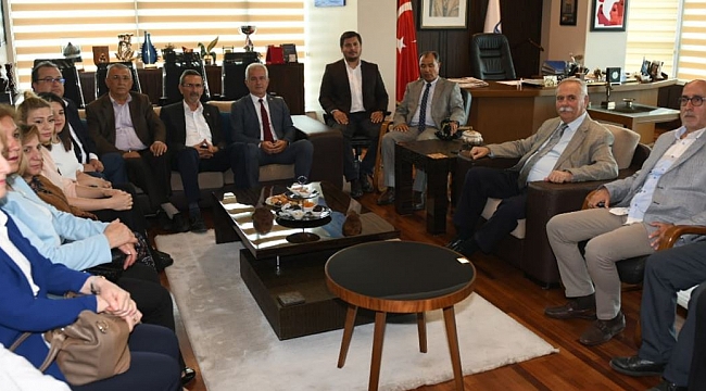 Başkan Gökhan Konuklarını Ağırladı
