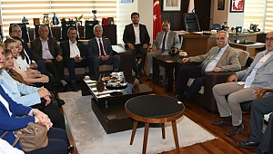 Başkan Gökhan Konuklarını Ağırladı