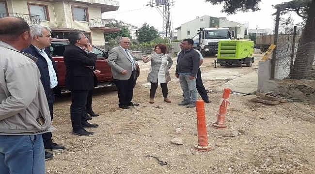 Başkan Gökhan Teknik İnceleme Gezilerine devam ediyor
