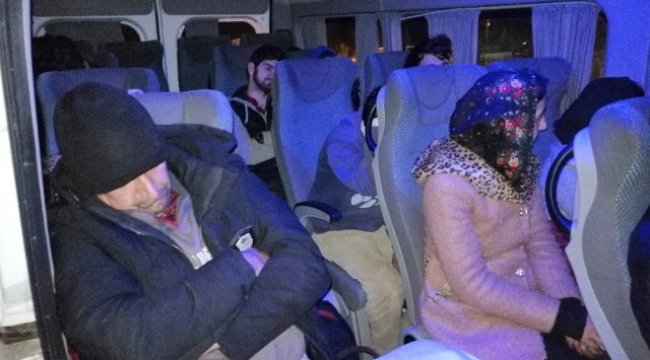 Çanakkale'de 31 Mülteci Yakalandı