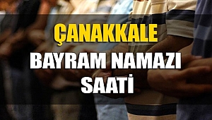 Çanakkale'de bayram namazı saat kaçta?