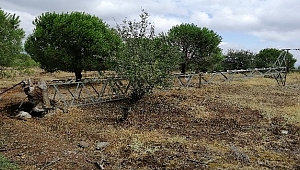 Çanakkale'yi kasırga vurdu