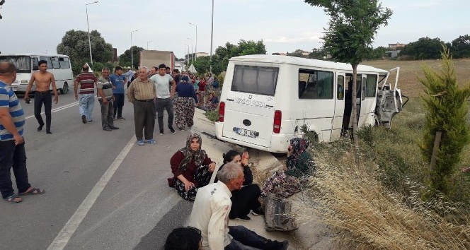 Tarım işçilerinin can pazarı: 17 yaralı