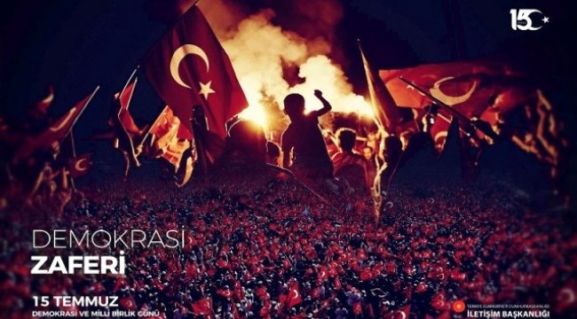 Vali Tavlı'dan 15 Temmuz mesajı