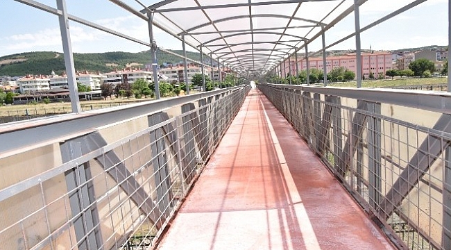 80. Yıl Yaya Köprüsünün onarımı tamamlandı
