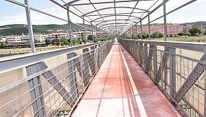80. Yıl Yaya Köprüsünün onarımı tamamlandı