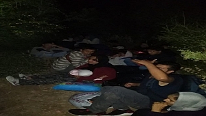 Termal kameralı drone ile yakalandılar