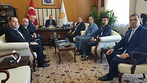 BİGA TSO’DAN BÜLENT TURAN’A ZİYARET.