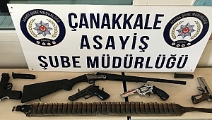 Çanakkale'de 8 yağmacı yakalandı