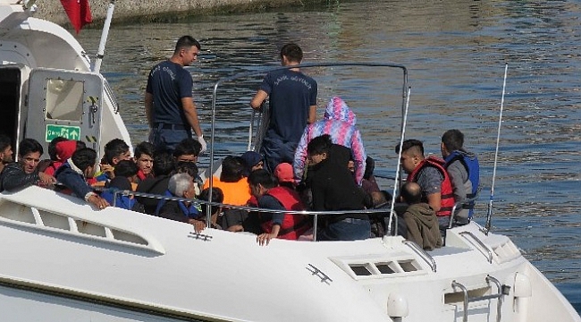 Çanakkale'de 92 düzensiz göçmen yakalandı