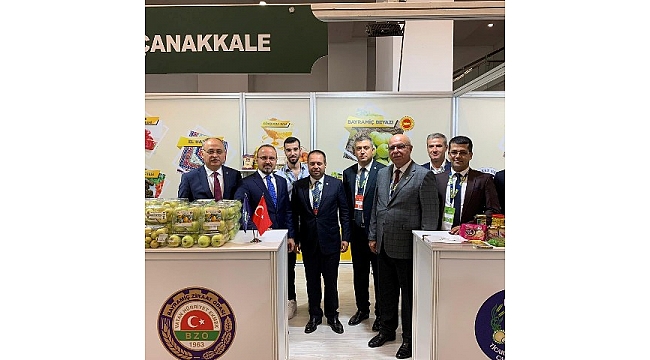 ÇANAKKALE ÜRÜNLERİ COĞRAFİ İŞARETLİ ÜRÜNLER ZİRVESİNDE ANKARA’DAN DÜNYA’YA AÇILIYOR…
