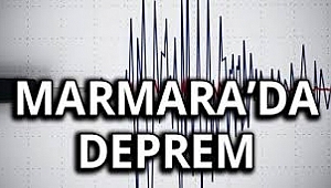 Marmara'da korkutan deprem!
