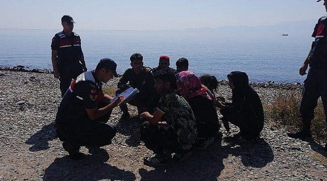 Çanakkale'de 1 haftada bin 134 mülteci yakalandı