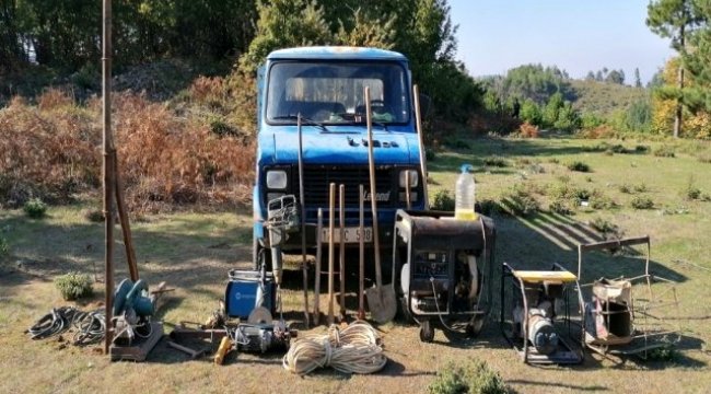 Çanakkale'de izinsiz kazı yapanlara operasyon