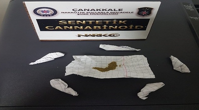 Çanakkale'de uyuşturucu operasyonu: 2 tutuklama